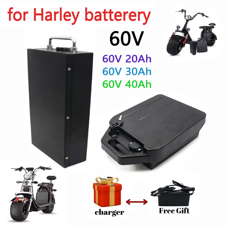 60V 50Ah Electric Scooter Battery - HarleyBattery 60V 20Ah 30Ah 40Ah Elektromotorrad