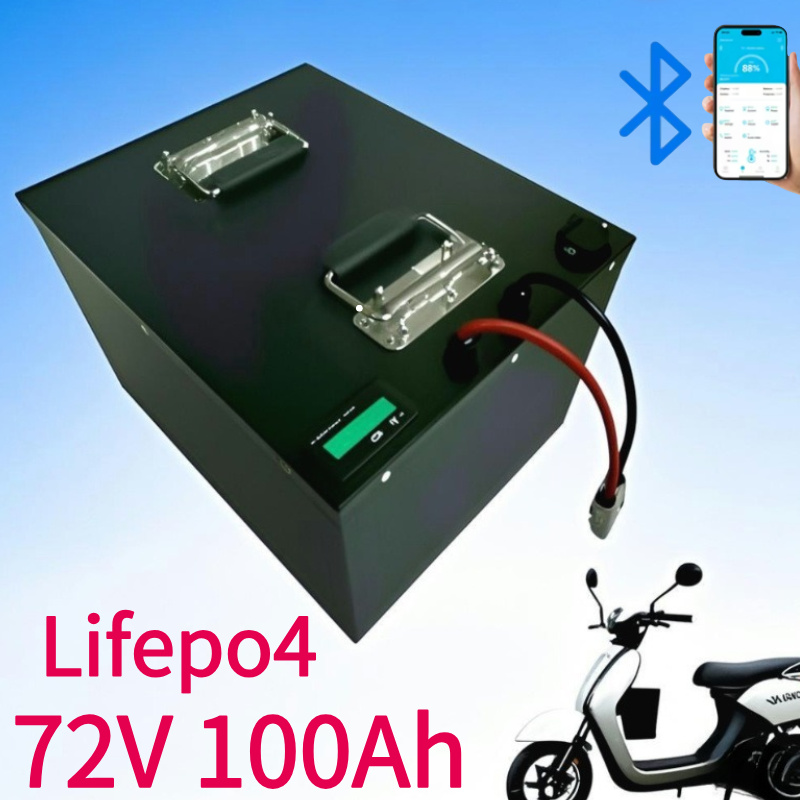 72V 40Ah Lifepo4 Battery Pack - 72V 100Ah LiFePO4 Deep-Cycle-Lithium-Eisenphosphat-Batterie mit integriertem