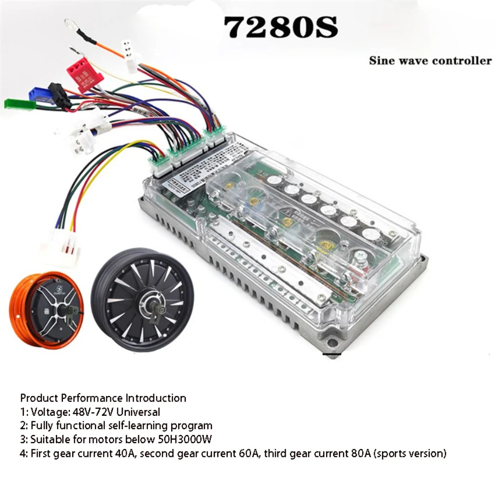 Kelly Kls7230S Controller - 7255S/7280S Sinuswellen-Controller für die dritte Probeprüfung,
