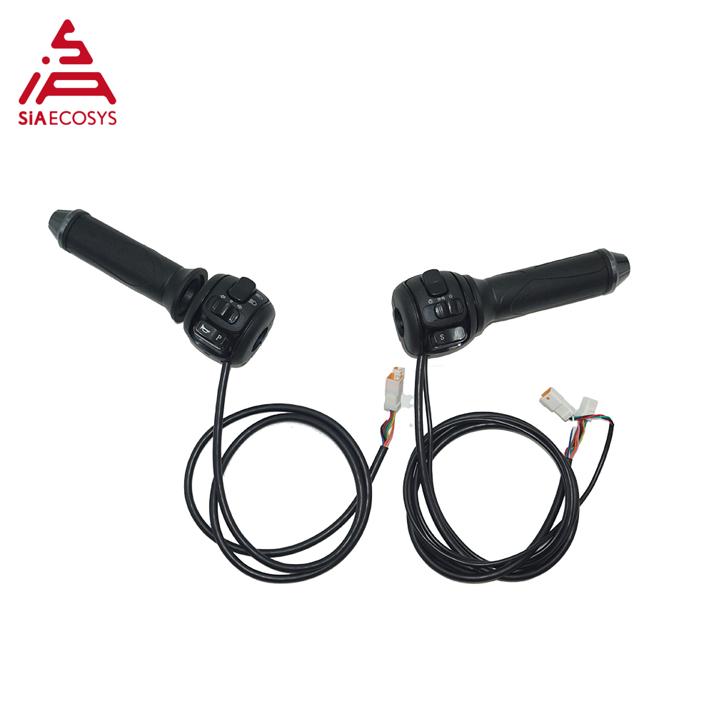 Kelly Kls7230S Controller - SiAECOSYS K126 Elektrisches Motorrad-Gaspedal mit Kombinationsschalter