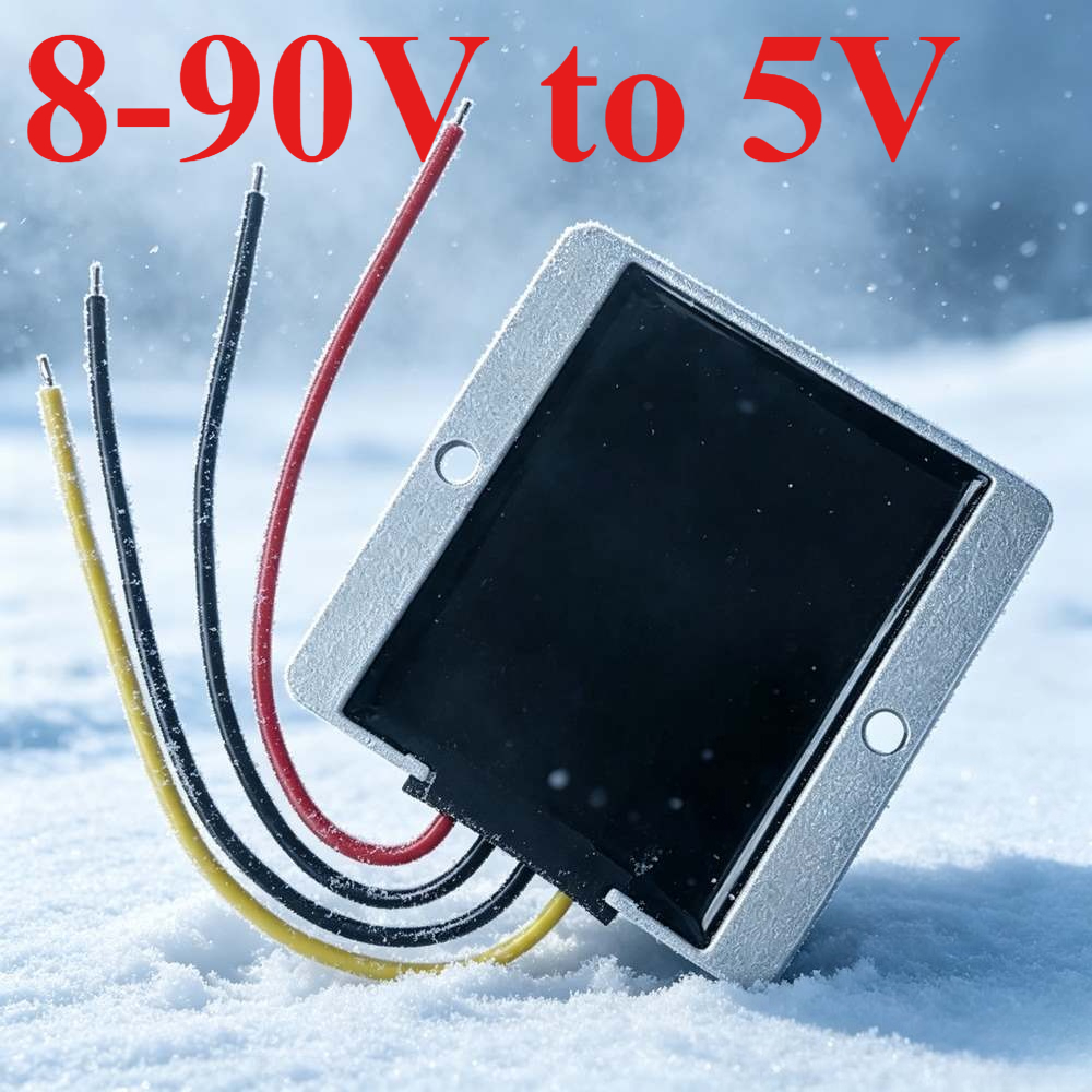 72V 15A Fast Charger - DC 10-90V zu 5V Konverter 5-Volt-Regler