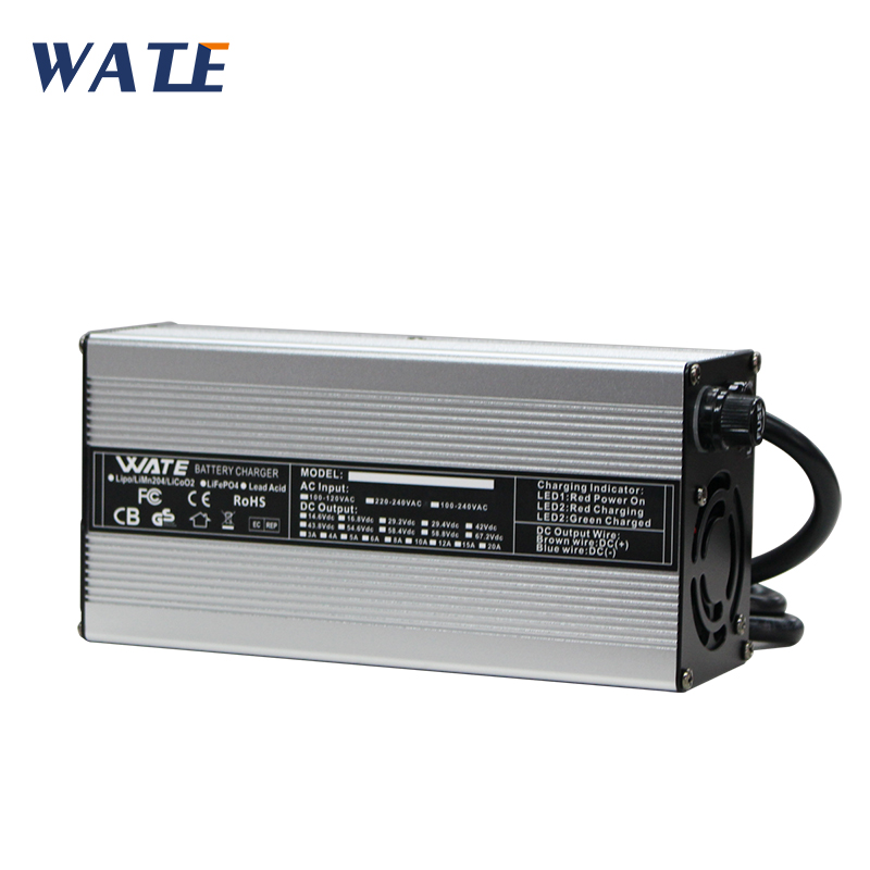 84V 20A Smart Charger - 67,2 V 10 A Li-Ionen-Schnellladegerät 16S