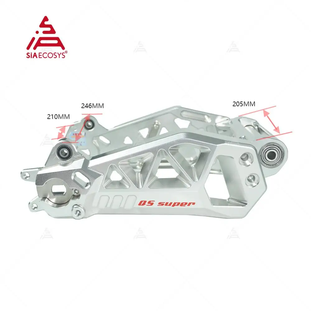 Kelly Kls7230S Controller - QSMOTOR SiAECOSYS E-Motorrad Schwingarm Integrierter Motorhalter