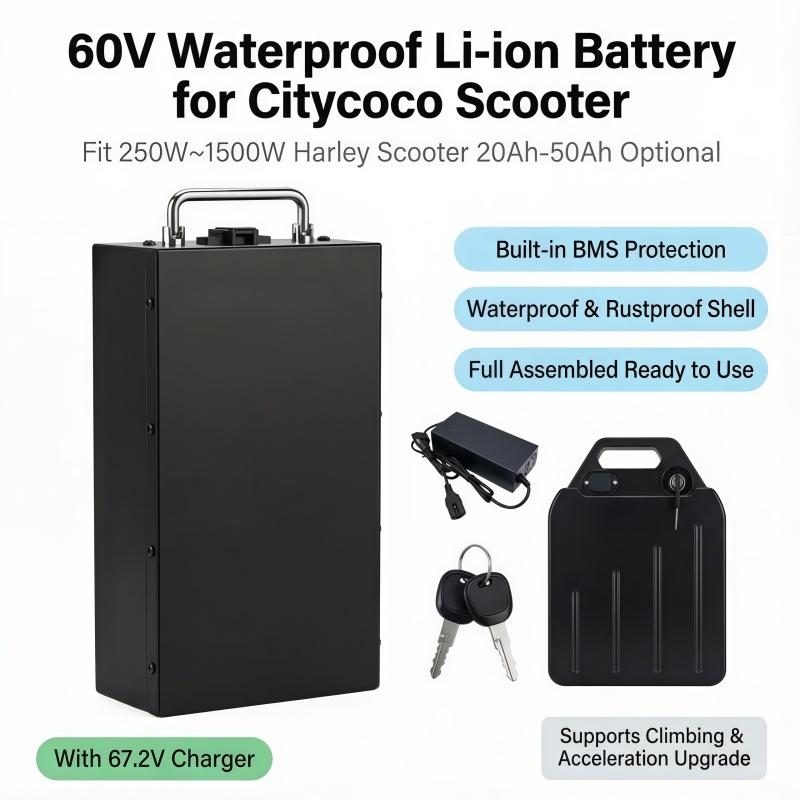 Schnellwechsel 60V Lithium-Bat – 60V 50Ah Electric Scooter Battery Bewertung und Preis