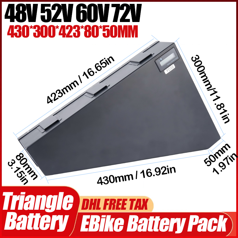 60V/72V 3000W Dreieck-Elektrof – 72V 50Ah 21700 Lithium Battery Bewertung und Preis