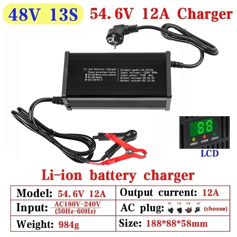 Hochleistungs-Lithium-Batterie – 84V 20A Smart Charger Bewertung und Preis