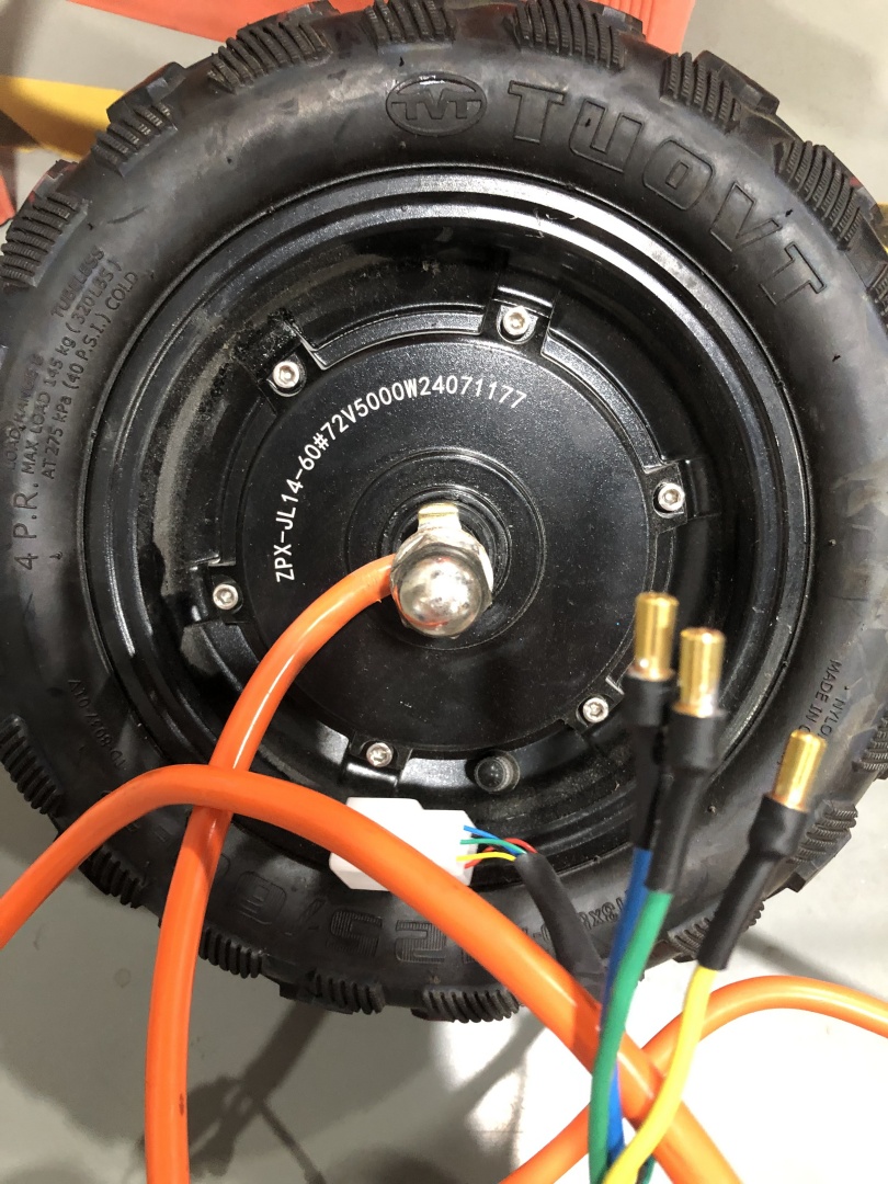 4000W 5000W 7500W 60MM Orange  – 13 Inch 72V 5000W Brushless Motor Bewertung und Preis